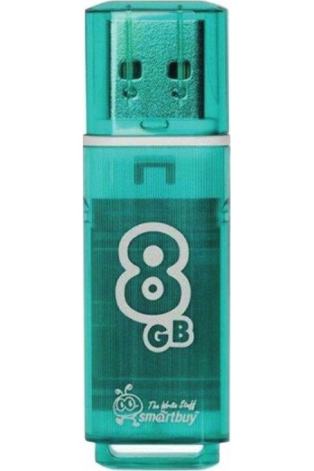 Флешка SMARTBUY GLOSSY SERIES USB 2.0 8GB (SB8GBGS-G) (зеленый) 16