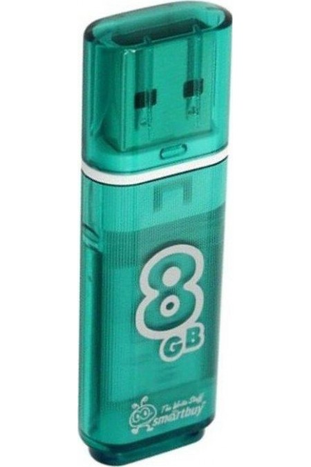 Флешка SMARTBUY GLOSSY SERIES USB 2.0 8GB (SB8GBGS-G) (зеленый) 5