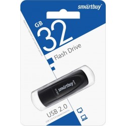Флешка SMARTBUY UFD 3.0/3.1 32GB (SB032GB3SCK) (черный)