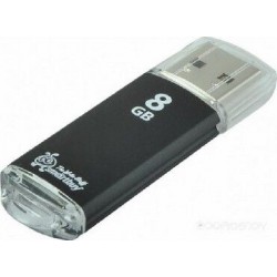 Флешка SMARTBUY 8GB USB 2.0 (SB8GBVC-K) (черный)