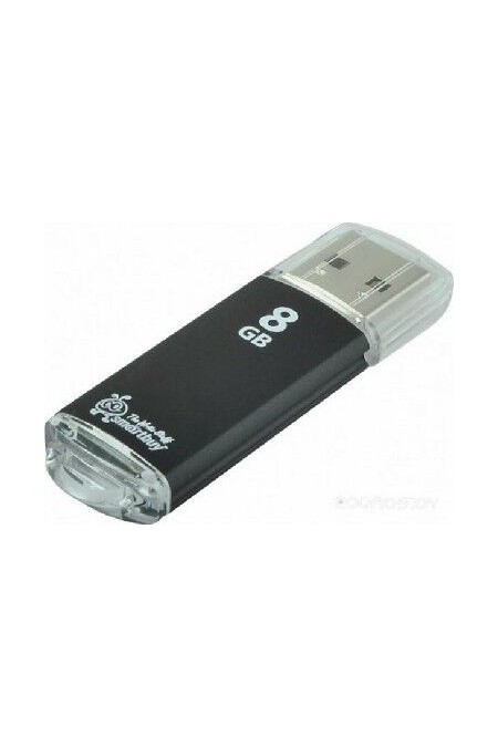 Флешка SMARTBUY 8GB USB 2.0 (SB8GBVC-K) (черный) 