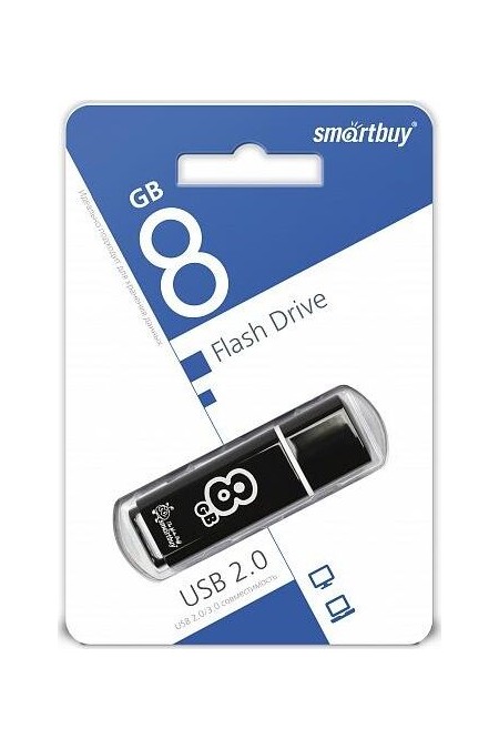 Флешка SMARTBUY 8GB USB 2.0 (SB8GBVC-K) (черный) 5