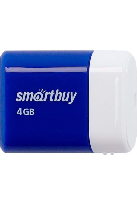 Флешка SMARTBUY LARA UFD 2.0 4GB (SB4GBLara-B) (синий) 