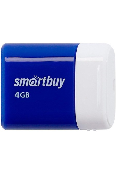 Флешка SMARTBUY LARA UFD 2.0 4GB (SB4GBLara-B) (синий) 1
