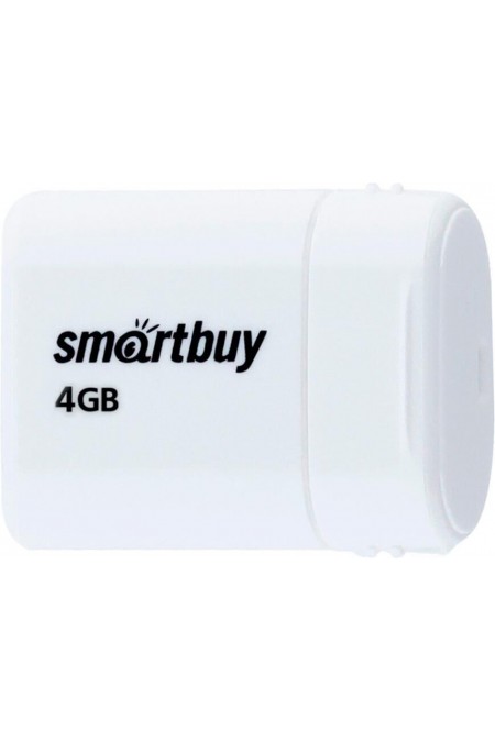 Флешка SmartBuy LARA USB 2.0 4GB (SB4GbLara-W) (белый) 1