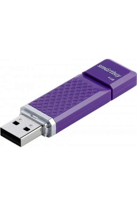 Флешка SMARTBUY QUARTZ SERIES USB 2.0 4GB (SB4GBQZ-V) (фиолетовый) 9
