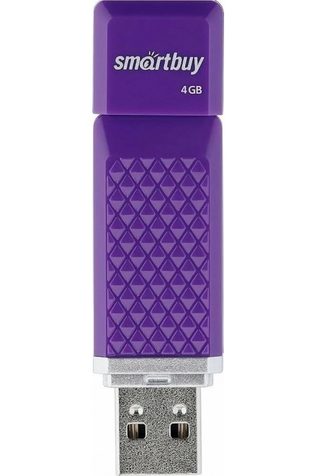 Флешка SMARTBUY QUARTZ SERIES USB 2.0 4GB (SB4GBQZ-V) (фиолетовый) 10