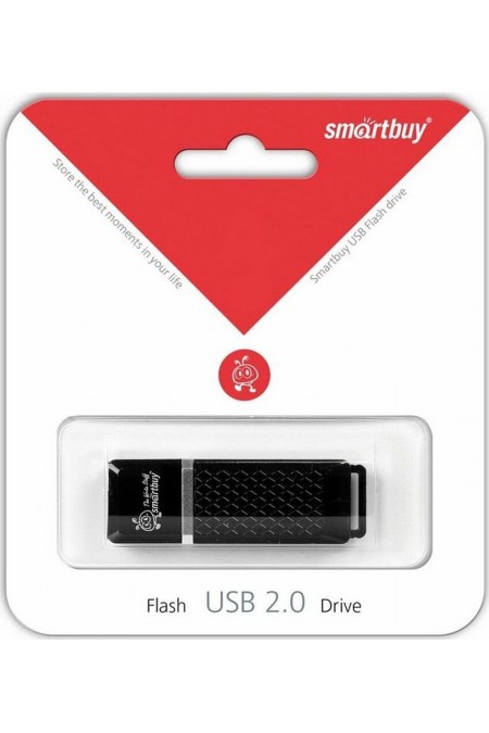 Флешка SMARTBUY QUARTZ SERIES USB 2.0 4GB (SB4GBQZ-K) (черный) 6