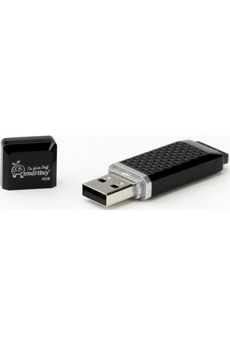 Флешка SMARTBUY QUARTZ SERIES USB 2.0 4GB (SB4GBQZ-K) (черный) 7