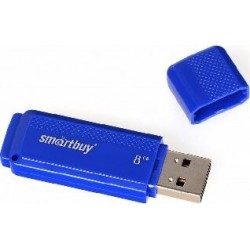 Флешка SMARTBUY DOCK USB 2.0 8GB (SB8GBDK-B) (синий)