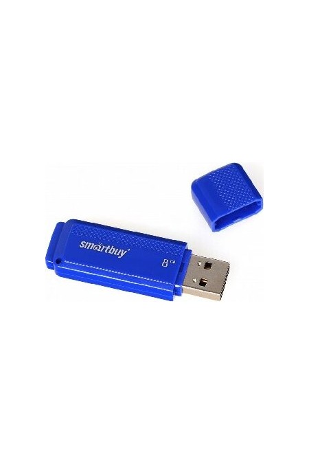 Флешка SMARTBUY DOCK USB 2.0 8GB (SB8GBDK-B) (синий) 