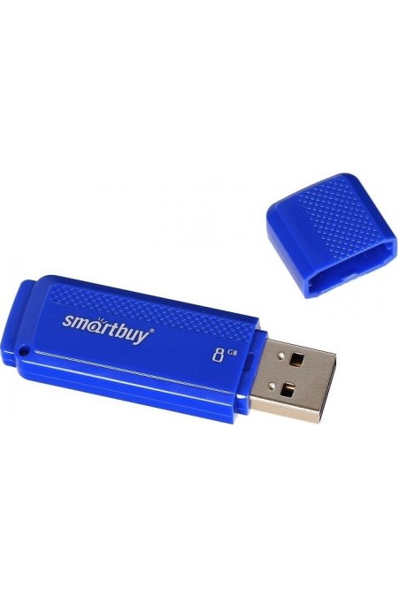 Флешка SMARTBUY DOCK USB 2.0 8GB (SB8GBDK-B) (синий) 1