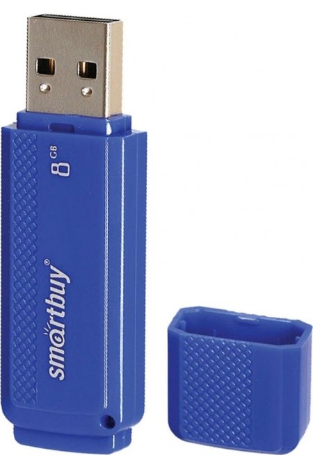 Флешка SMARTBUY DOCK USB 2.0 8GB (SB8GBDK-B) (синий) 5