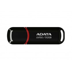 Флешка ADATA AUV150 USB3.0 512GB (AUV150-512G-RBK) (черный)