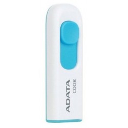 Флешка ADATA C008 USB 2.0 32GB (AC008-32G-RWE) (белый/голубой)