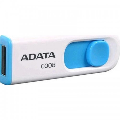 Флешка ADATA C008 USB 2.0 64GB (AC008-64G-RWE) (белый/голубой) 4