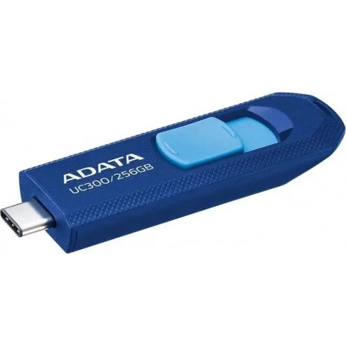 Флешка ADATA Type-C UC300 USB3.2 256GB (ACHO-UC300-256G-RNB/BU) (синий/голубой) 