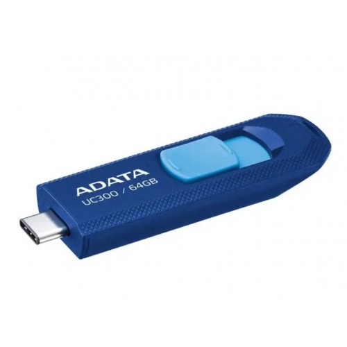 Флешка ADATA UC300 Type-C USB3.2 64GB (ACHO-UC300-64G-RNB/BU) (синий) 1