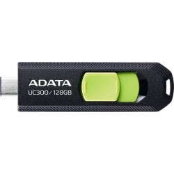 Флешка ADATA UC300 USB Type-C 128GB (ACHO-UC300-128G-RBK/GN) (черный/зеленый)