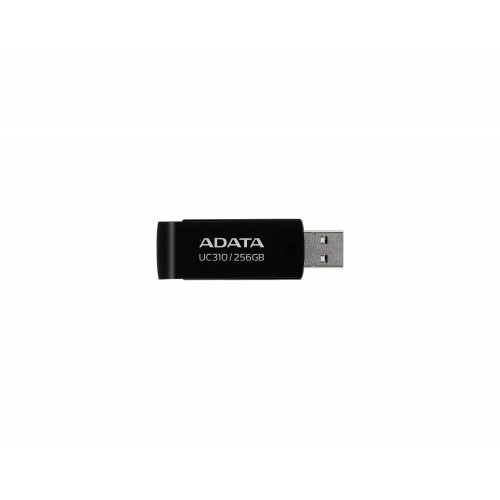 Флешка ADATA UC310 USB 3.2 256GB (UC310-256G-RBK) (черный) 