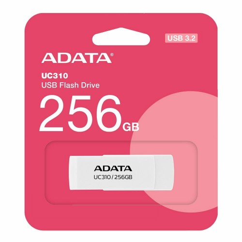 Флешка ADATA UC310 USB 3.2 256GB (UC310-256G-RWH) (белый) 3