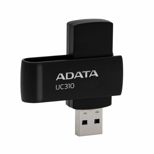 Флешка ADATA UC310 USB3.2 128GB (UC310-128G-RBK) (черный) 1