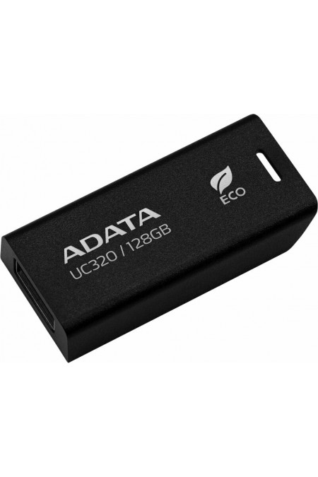 Флешка ADATA UC320 USB 3.2 128GB (UC320-128G-RBK/BK) (черный) 