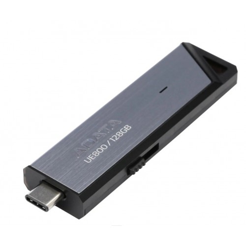 Флешка ADATA UE800 Type-C USB3.2 128GB (AELI-UE800-128G-CSG) (серебристый) 1