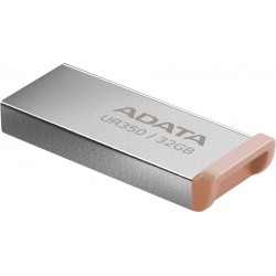 Флешка ADATA UR350 USB 3.2 32GB (UR350-32G-RSR/BG) (серебристый/коричневый)