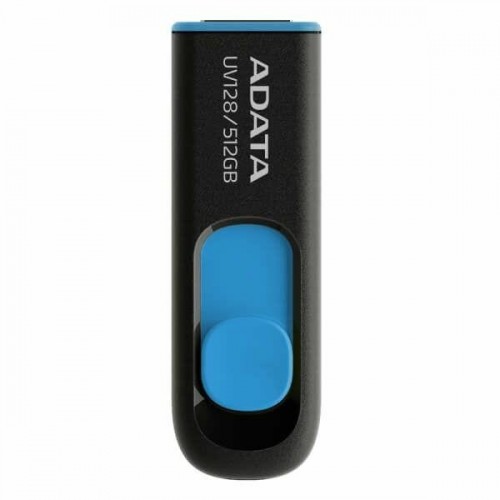 Флешка ADATA UV128 USB 3.0 512GB (AUV128-512G-RBE) (черный/синий) 1