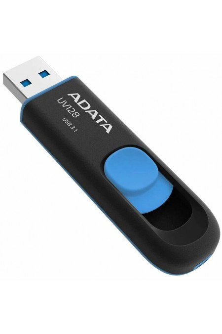 Флешка ADATA UV128 USB 3.0 512GB (AUV128-512G-RBE) (черный/синий) 2