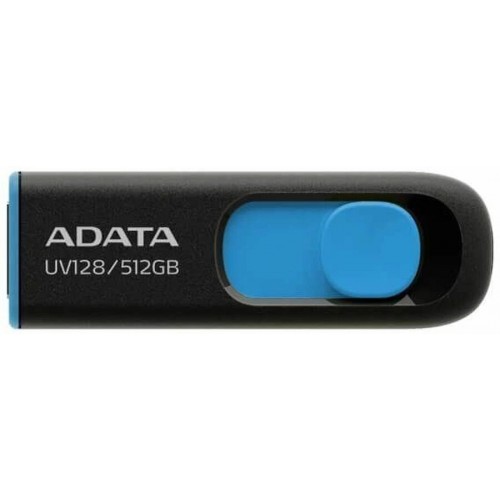 Флешка ADATA UV128 USB 3.0 512GB (AUV128-512G-RBE) (черный/синий) 4