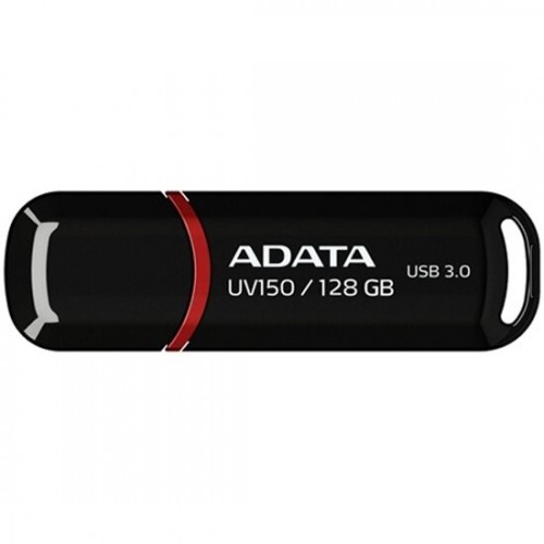 Флешка ADATA UV150 USB 3.0 128GB (AUV150-128G-RBK) (черный) 