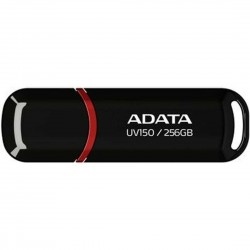 Флешка ADATA UV150 USB 3.0 256GB (AUV150-256G-RBK) (черный)