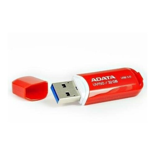 Флешка ADATA UV150 USB 3.0 32GB (AUV150-32G-RRD) (красный) 1