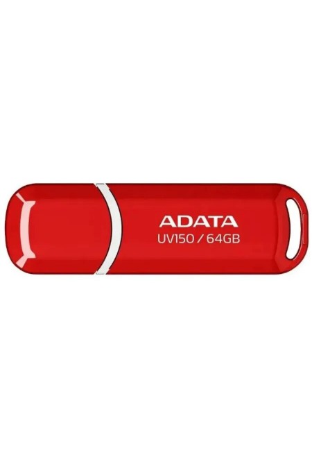 Флешка ADATA UV150 USB 3.0 64GB (AUV150-64G-RRD) (красный) 
