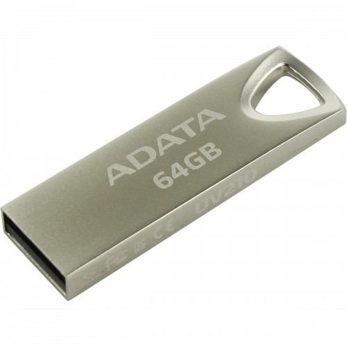 Флешка ADATA UV210 USB2.0 64GB (UV210 AUV210-64G-RGD) (серебристый) 