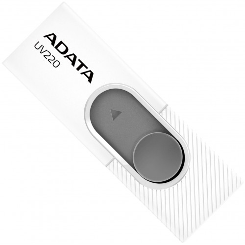 Флешка ADATA UV220 USB 2.0 32GB (AUV220-32G-RWHGY) (белый/серый) 1