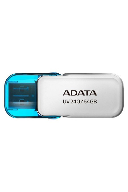Флешка ADATA UV240 USB 2.0 32GB (AUV240-32G-RWH) (белый/голубой) 1