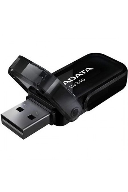 Флешка ADATA UV240 USB 2.0 64GB (AUV240-64G-RBK) (черный) 1