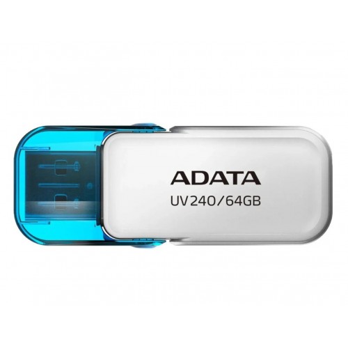 Флешка ADATA UV240 USB 2.0 64GB (AUV240-64G-RWH) (белый) 