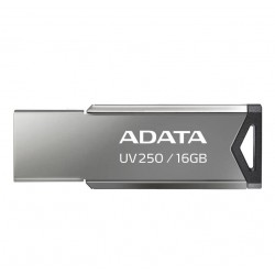 Флешка ADATA UV250 USB 2.0 16GB (AUV250-16G-RBK) (серебристый)
