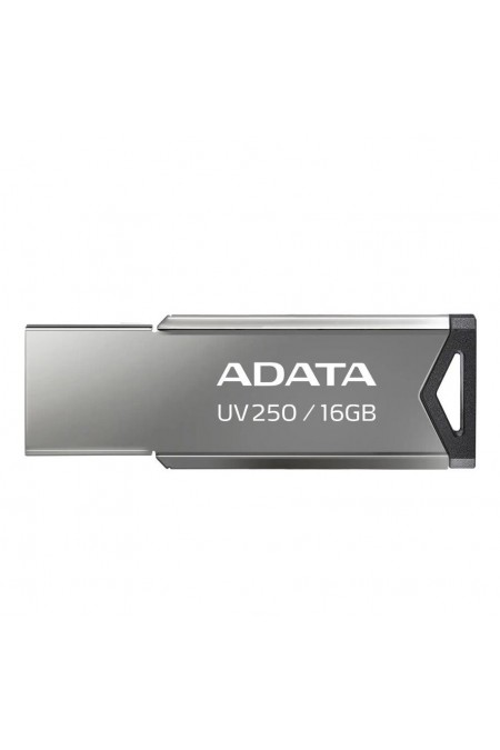 Флешка ADATA UV250 USB 2.0 16GB (AUV250-16G-RBK) (серебристый) 