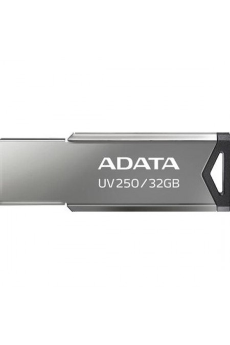 Флешка ADATA UV250 USB 2.0 32GB (AUV250-32G-RBK) (серебристый) 