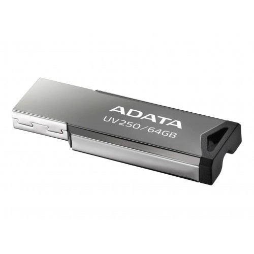 Флешка ADATA UV250 USB 2.0 64GB (AUV250-64G-RBK) (серебристый) 2