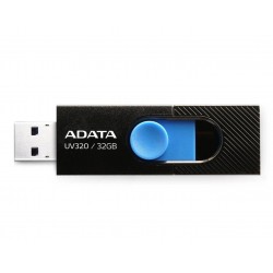 Флешка ADATA UV320 USB 3.2 32GB (AUV320-32G-RBKBL) (черный/синий)