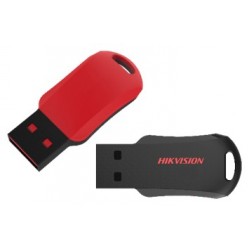 Флешка Hikvision M200R USB 2.0 8GB (HS-USB-M200R/8G) (черный/красный)