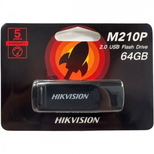 Флешка Hikvision M210P USB 3.0 64GB (HS-USB-M210P/64G) (черный) 