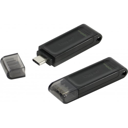 Флешка Kingston DataTraveler 70 128GB (черный) 3