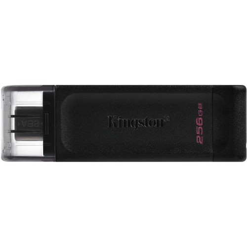 Флешка Kingston DataTraveler 70 USB 3.2 Gen 1 Type-C 256GB (черный) 